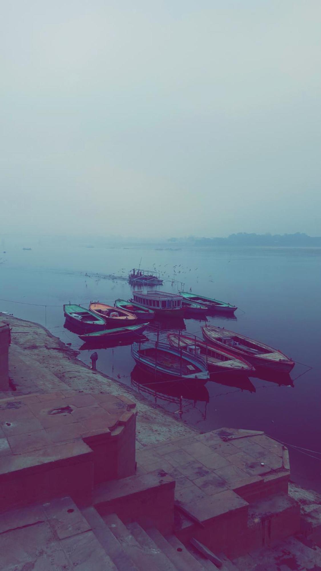 Tandon Lodge On The Ganga Ghat Homestay Varanasi Exterior foto